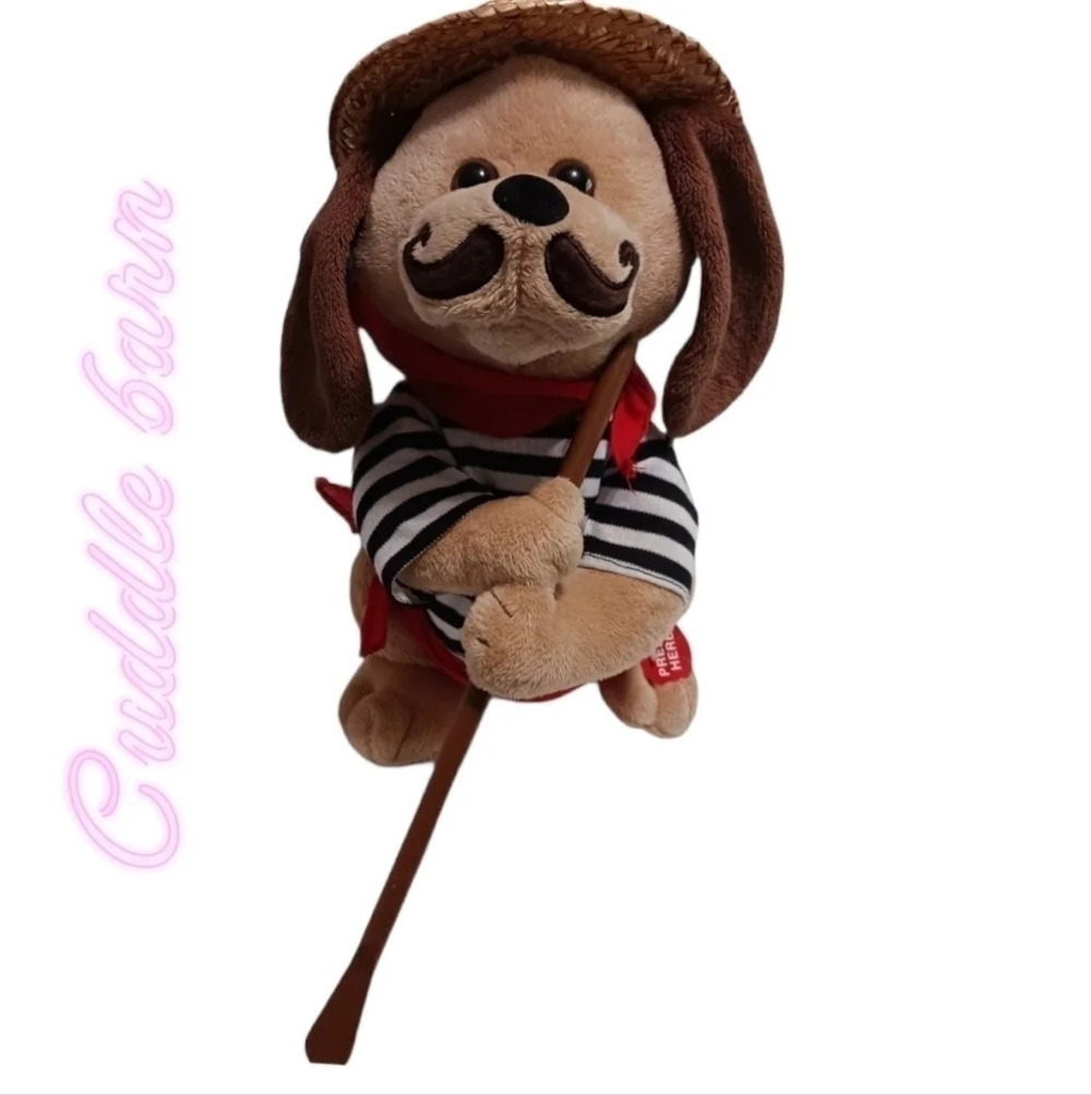 Cuddle barn gondolomio romantic italian animated plush  "12"
